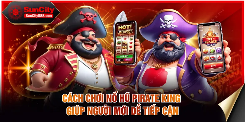 Cách chơi nổ hũ Pirate King giúp người mới dễ tiếp cận